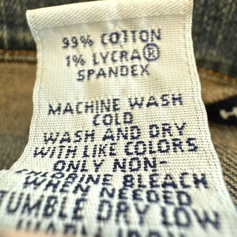 Gap Long Sleeve Button Down Stretch Pockets Denim… - image 6